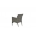 Nicosia stapelbare fauteuil organic grey 2-half/ antraciet